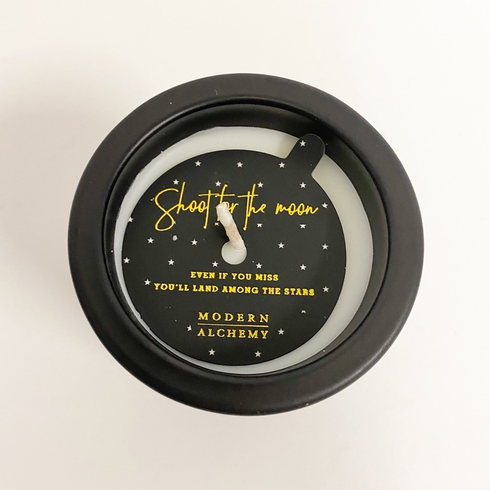Modern Alchemy Black/Gold Notebook & Soy Candle Gift Set - Picture 3 of 7